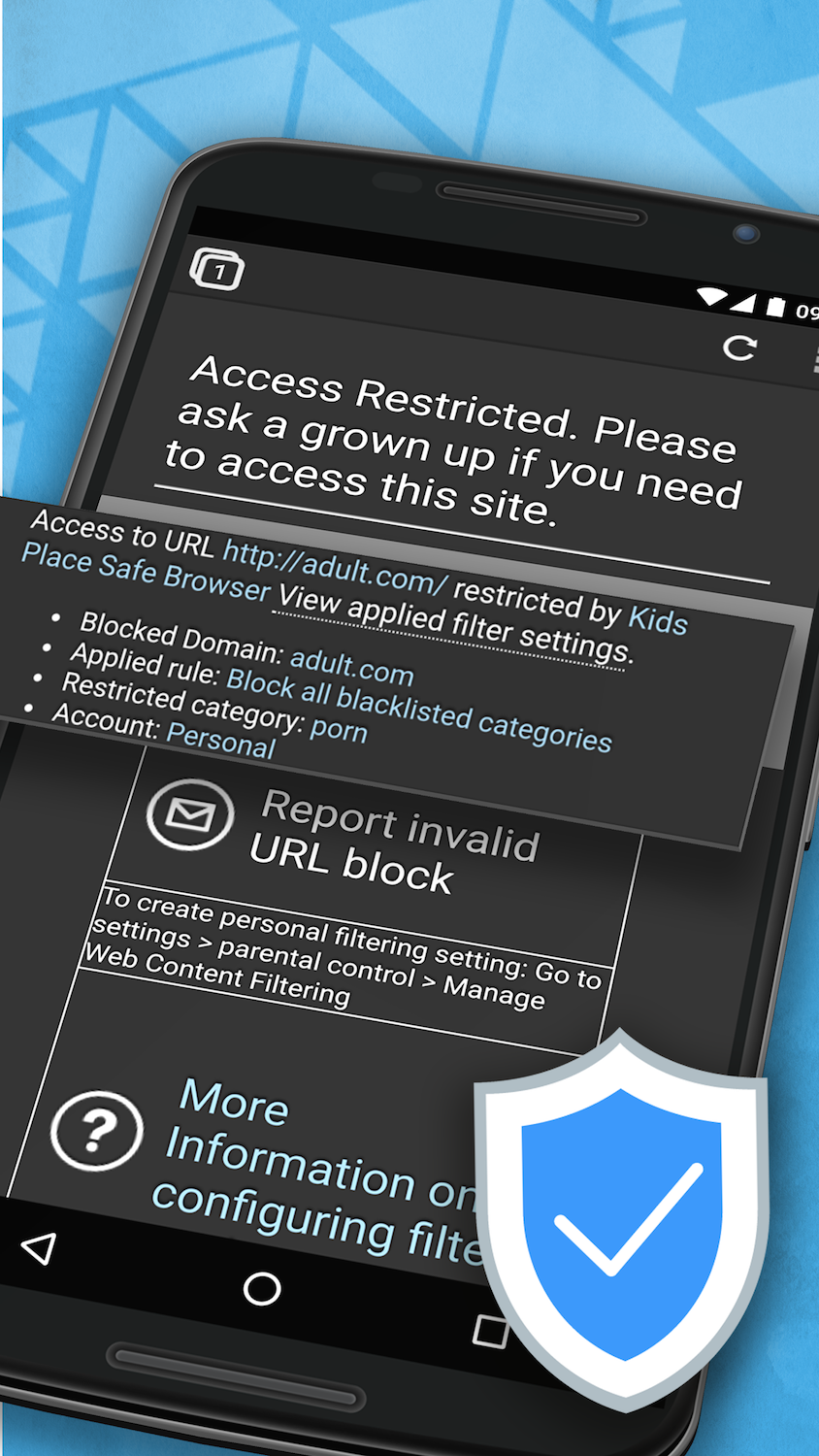 Safe Browser Android App Features
