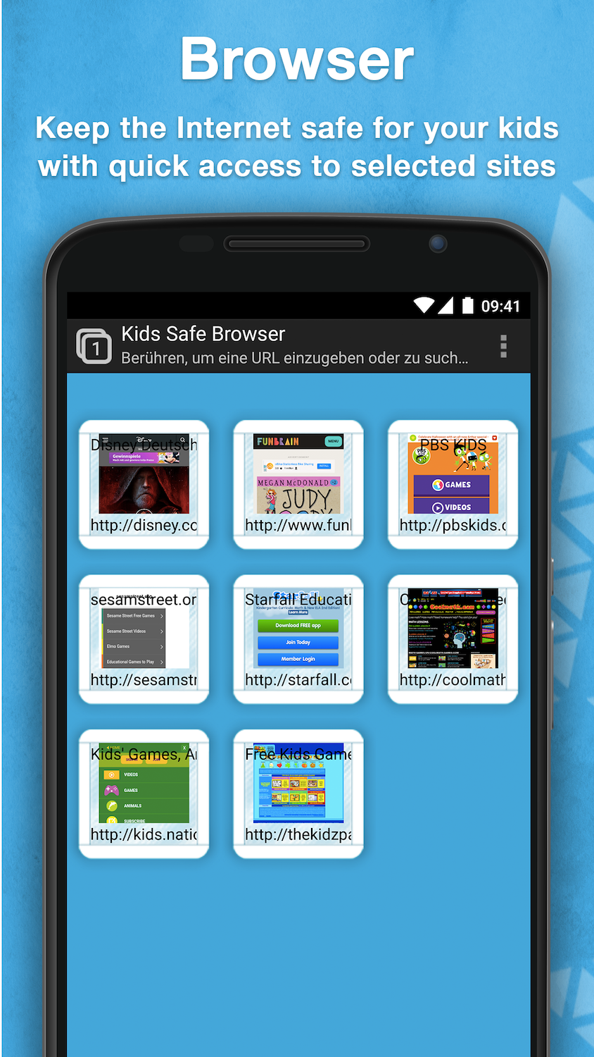 Safe Browser for kids Parental Control App