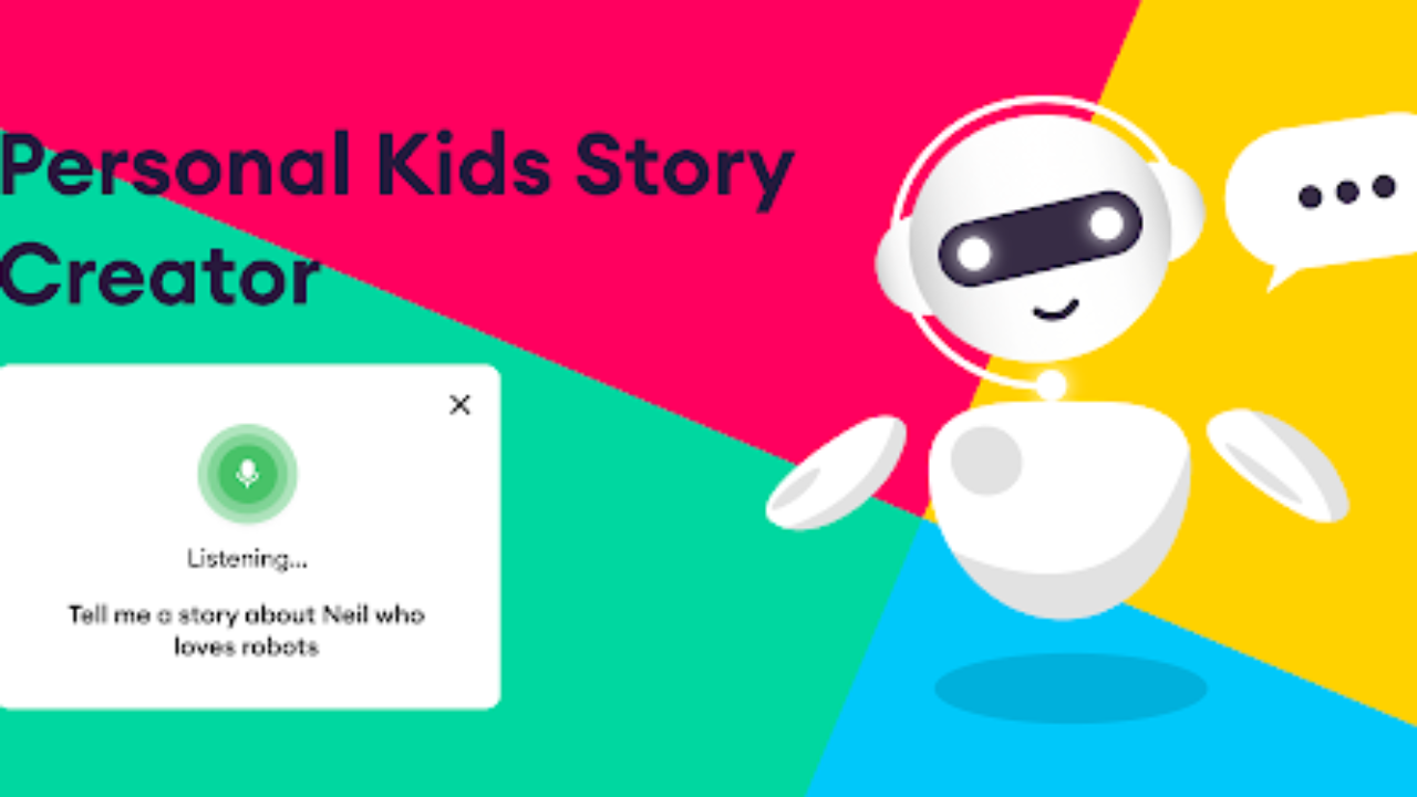Kids Bedtime Story Creator App using Kiddoware AI Bot