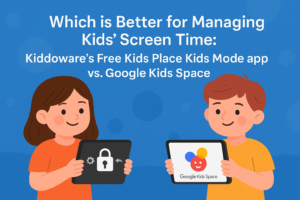 kids place the Free Kids Mode app & Parental Control App